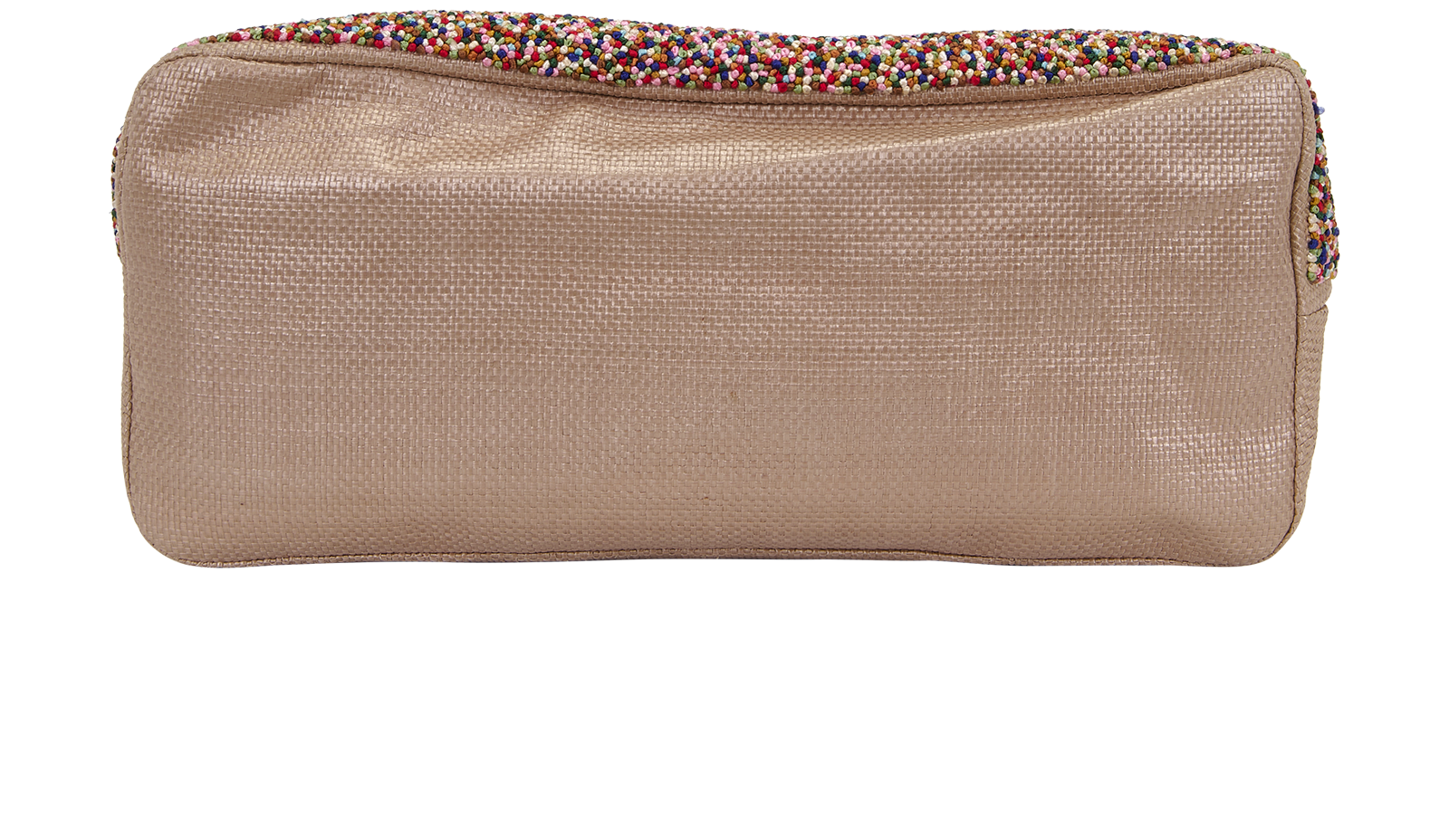 Selleria Floral Tote, &pound;350, Handbags, Brown/Red, Raffia, Top view